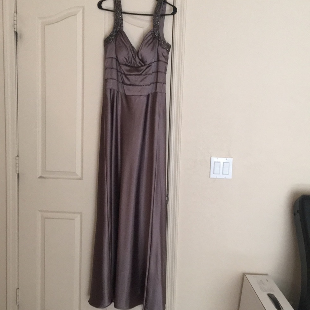 Designer long gown